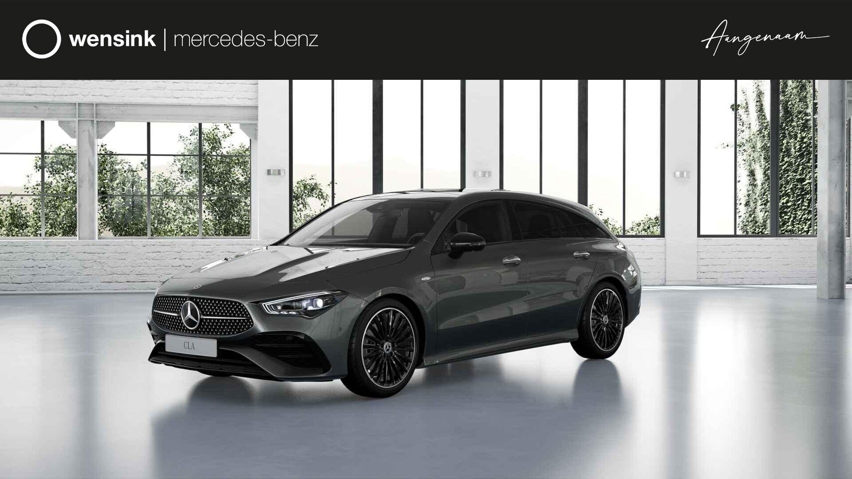 Mercedes-Benz CLA-klasse Shooting Brake - 250e Business Solution AMG | Panoramaschuifdak | Trekhaak |  Head-up display | - AutoWereld.nl
