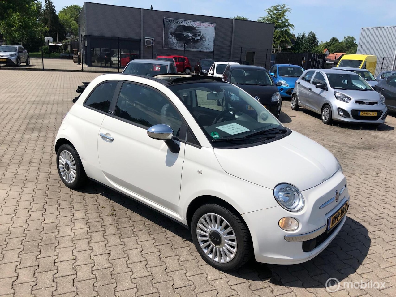 Fiat 500 - 1.2 500C SPORT CABRO LMV PDC - AutoWereld.nl