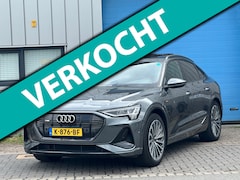 Audi e-tron Sportback - 55 Quattro S LINE Edition 95 kWh PANO ALC SOH 91%
