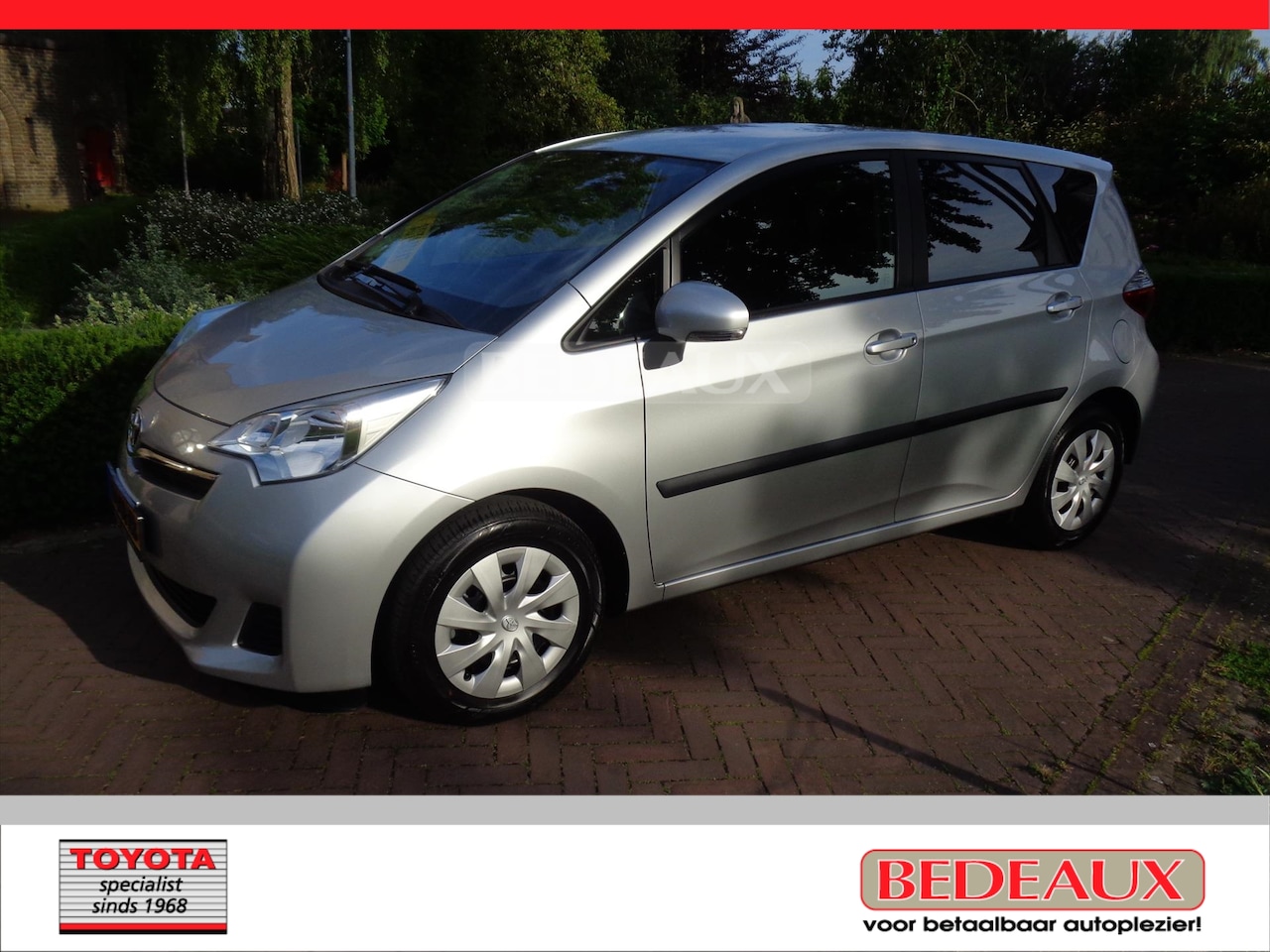 Toyota Verso S - 1.3 VVT-I MULTIDRIVE CVT Aspiration Cruisecontrole bij Toyota specialist sinds 1968 - AutoWereld.nl