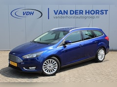 Ford Focus Wagon - 1.0 125 pk EcoBoost Titanium First Edition Climate control, Cruise Control, Navigatie, Blu