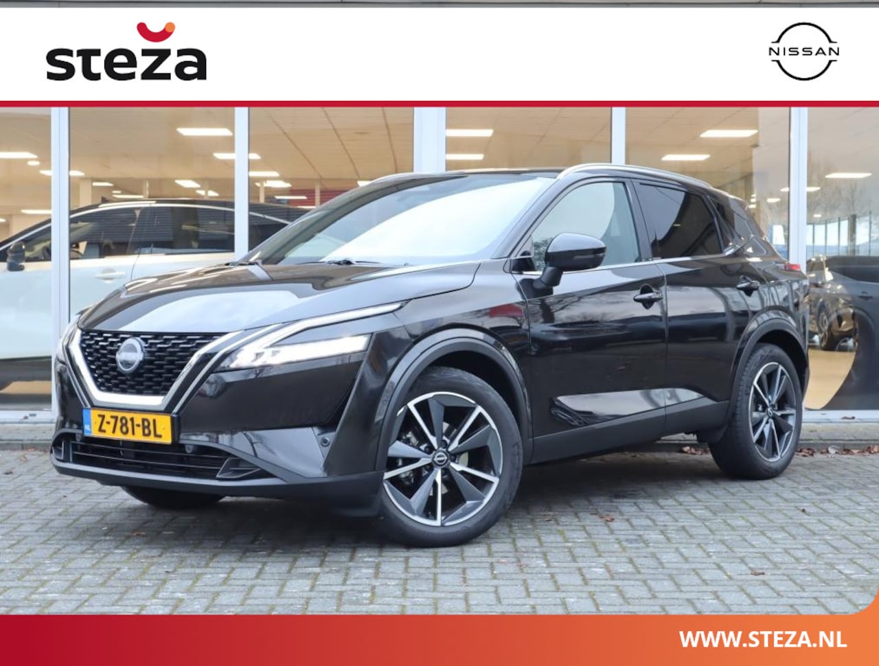 Nissan Qashqai - 1.3 MHEV X Tekna / NL-Auto / 1800kg geremd / 360 Camera - AutoWereld.nl