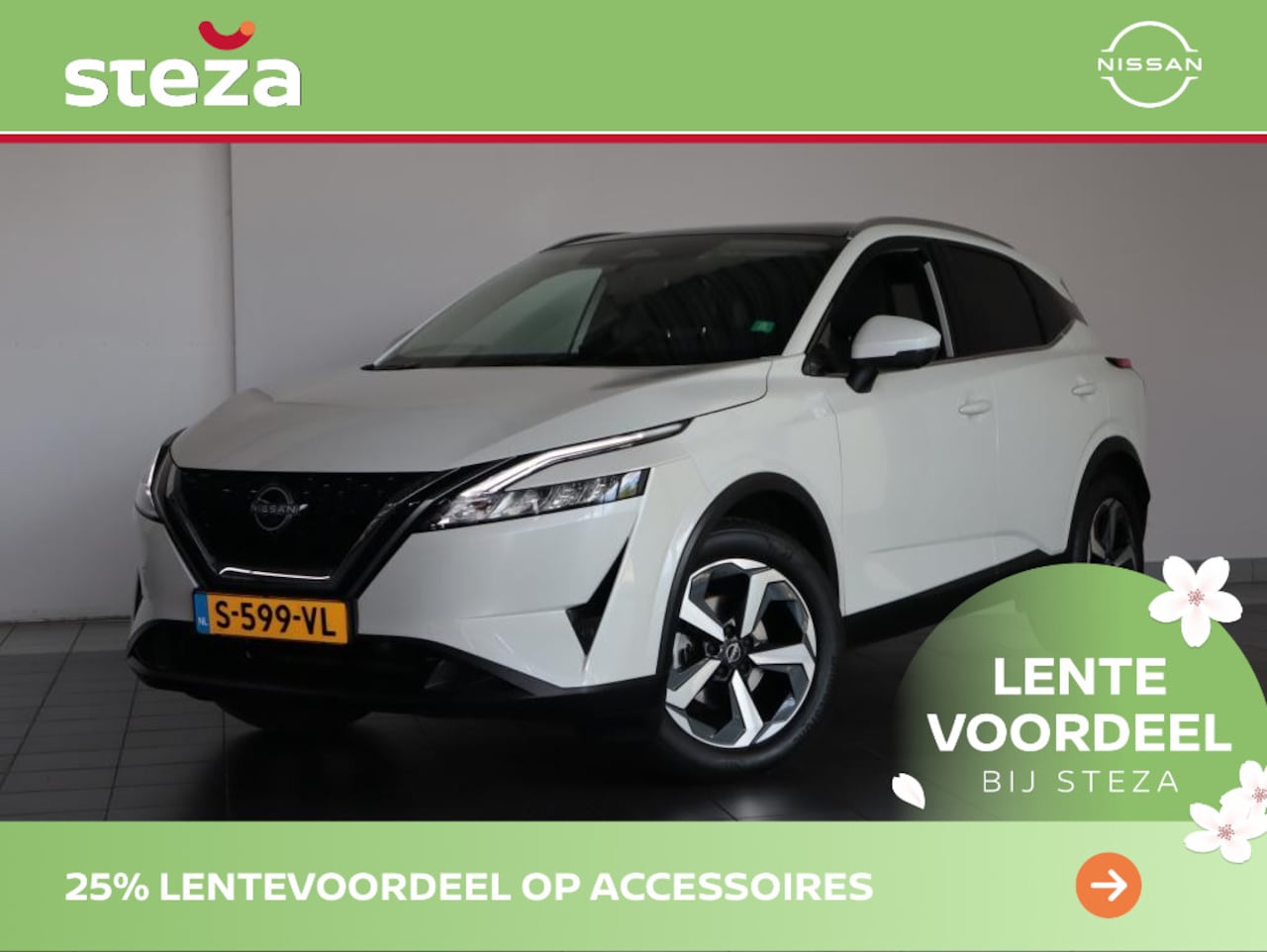 Nissan Qashqai - 1.3 MHEV N-Connecta / Trekhaak / Navigatie / 360 camera - AutoWereld.nl