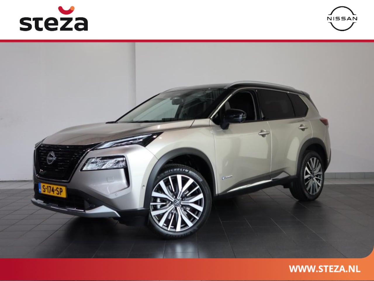 Nissan X-Trail - 1.5 e-4ORCE 4WD Tekna Plus met 7 zitplaatsen - AutoWereld.nl
