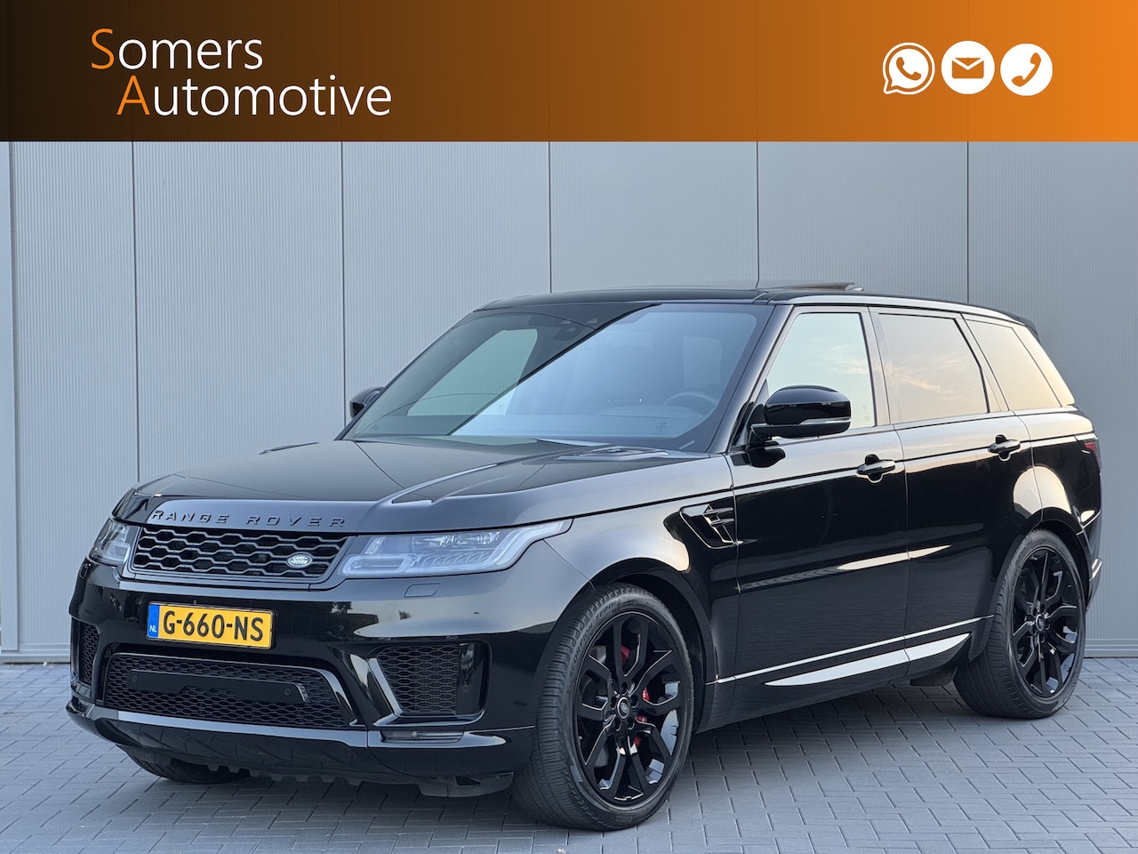 Land Rover Range Rover Sport - 3.0 P400 HSE Dynamic | Panorama | 22" | Meridian - AutoWereld.nl