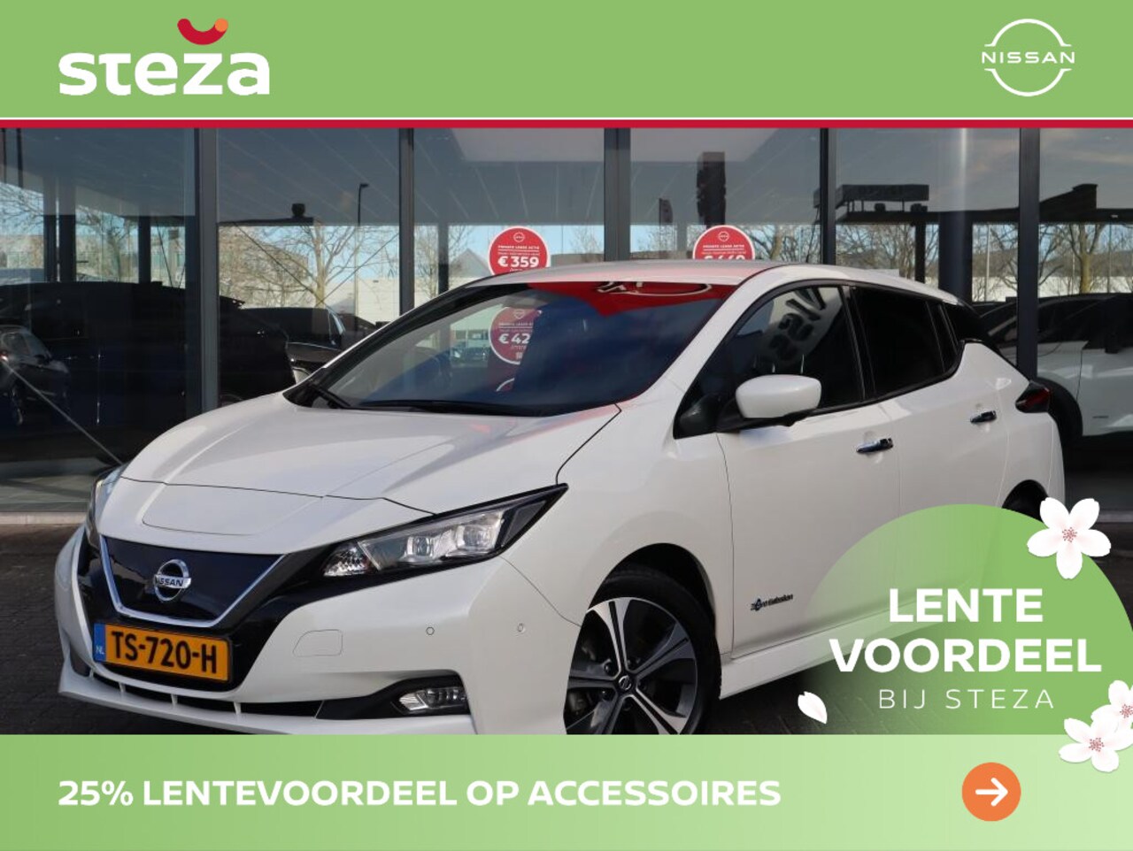 Nissan LEAF - 40kwh 150PK Tekna / Bose audio / Pro-pilot - AutoWereld.nl