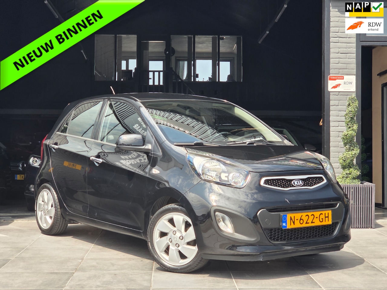 Kia Picanto - 1.0 CVVT Comfort Pack|Airco|El Pakket|APK - AutoWereld.nl