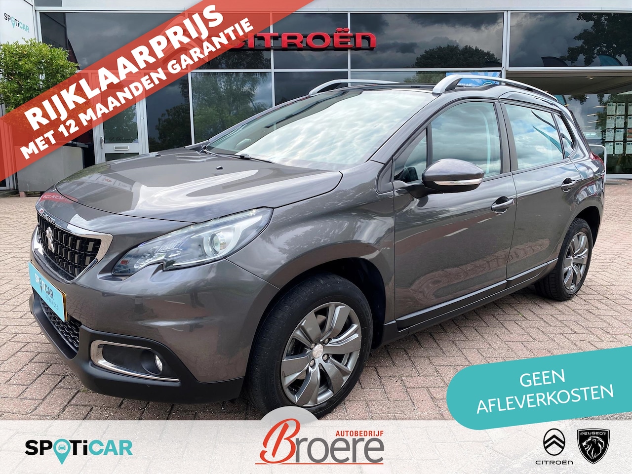 Peugeot 2008 - 1.2 Turbo 110pk EAT6 Automaat Blue Lion | panoramadak, airco, cruise, navigatie, bluetooth - AutoWereld.nl