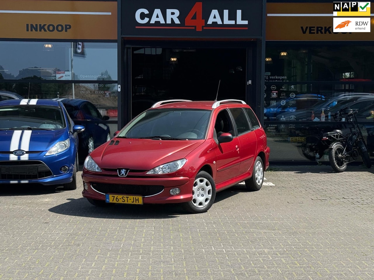Peugeot 206 SW - 1.6-16V Air-line 3 AUTOMAAT/CLIMA/PDC/APK 29-11-2025 - AutoWereld.nl