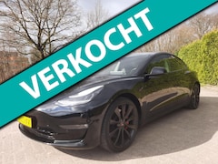 Tesla Model 3 - Performance AWD 75 kWh ZWART AUTOPILOT