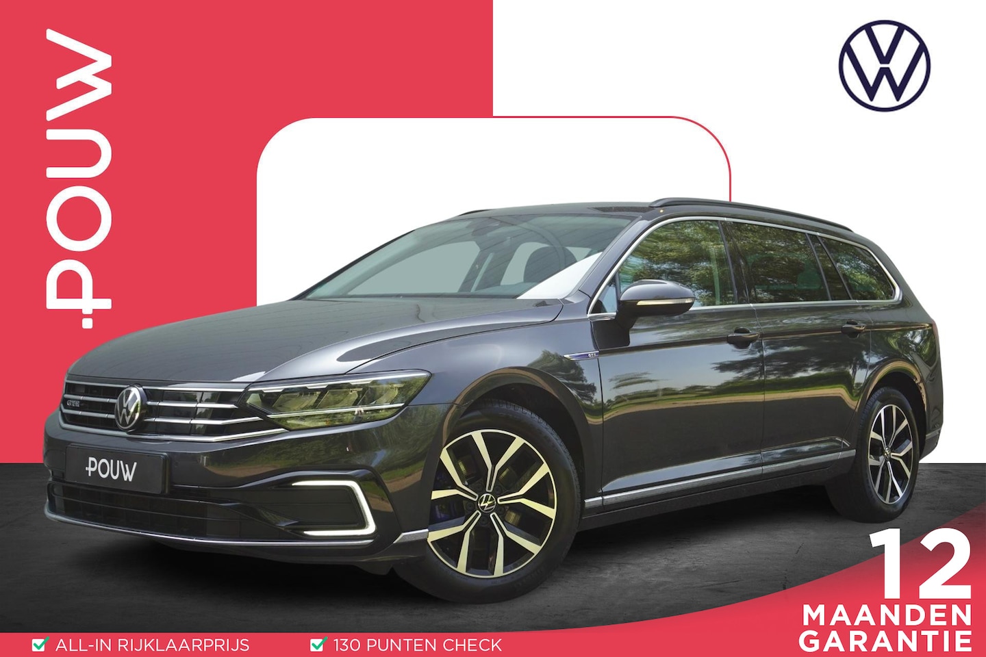 Volkswagen Passat Variant - GTE 1.4 TSI 218pk PHEV Business | Adaptive Cruise | Achteruitrijcamera | Elektrische Achte - AutoWereld.nl