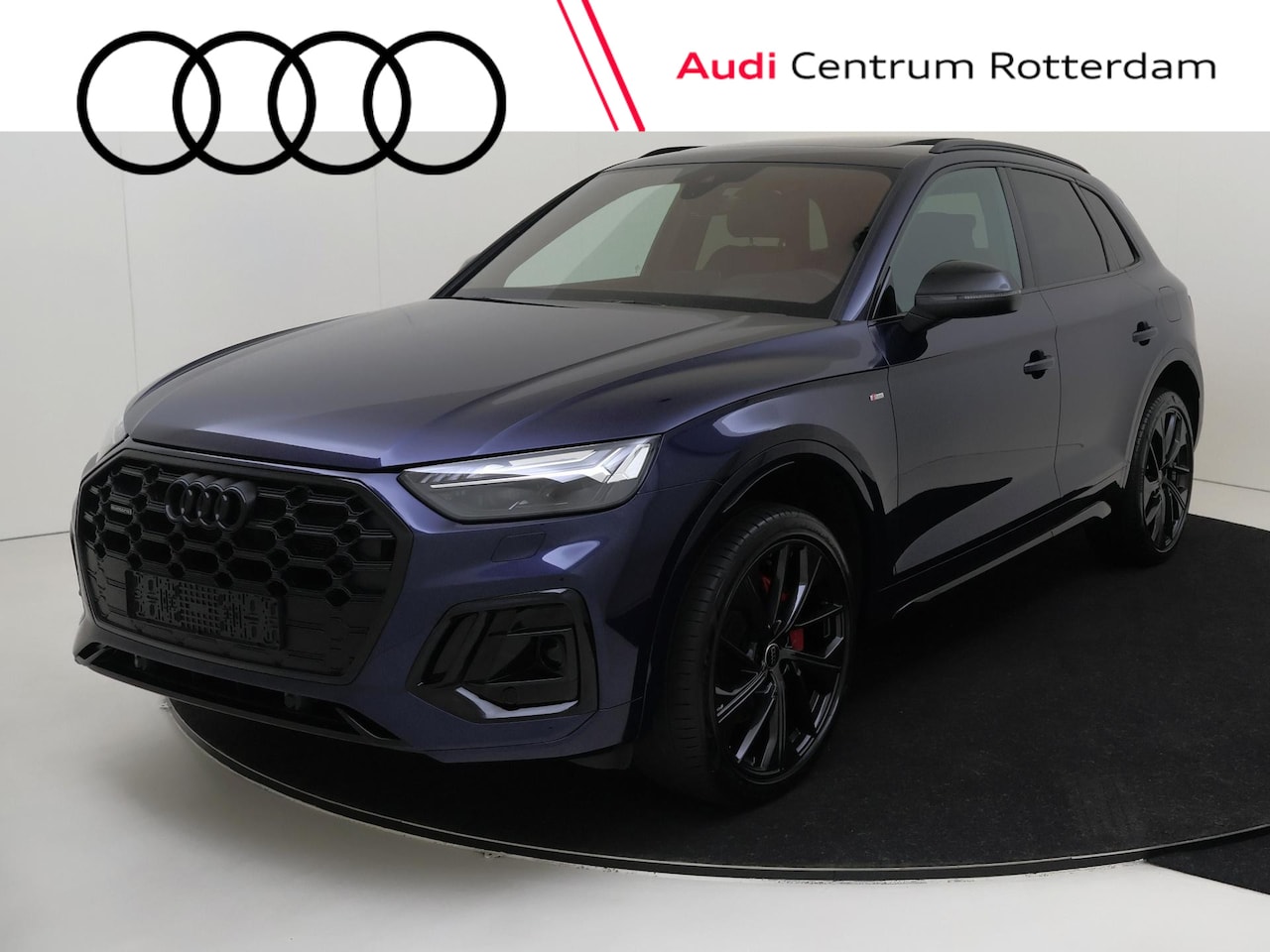 Audi Q5 - 55 TFSI e S edition Competition | Panoramadak | Trekhaak | Lederen bekleding 'Valcona'  | - AutoWereld.nl