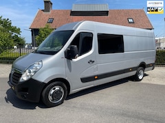 Opel Movano - 2.3 CDTI L4 H3 DUBBELCABINE 6PERSOONS DUBBEL- LUCHT AIRCO CAMERA NAVI