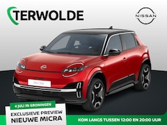 Nissan Micra - Launch Edition Advance 52 KWH Nu te Pre-orderen bij Terwolde