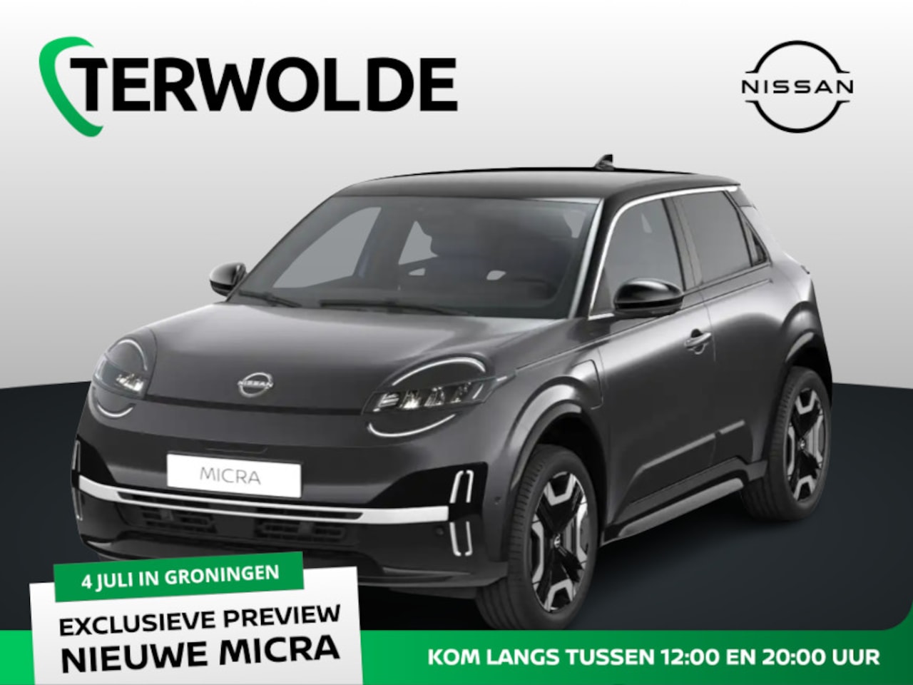Nissan Micra - Launch Edition Engage 40 KWH! Nu te Pre-orderen bij Terwolde! - AutoWereld.nl