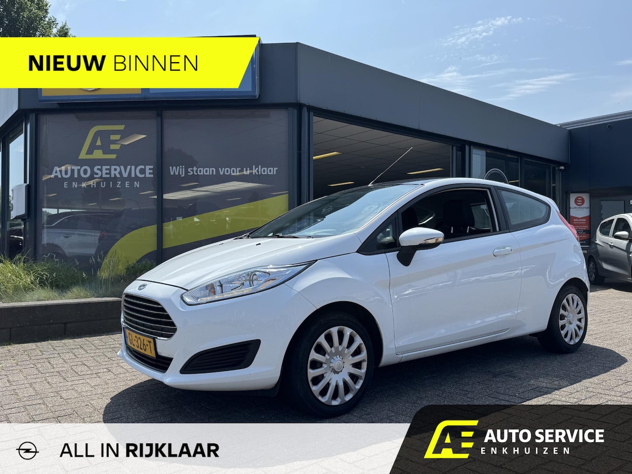 Ford Fiesta - 1.0 Style Airco | Trekhaak | Navigatie | Lage km stand ! | 2e eigenaar | incl. garantie en - AutoWereld.nl