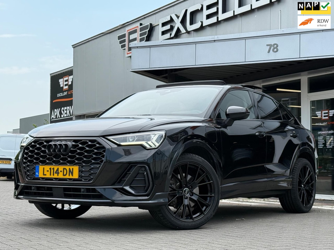 Audi Q3 Sportback - 45 TFSI e Business Edition | Panoramadak - AutoWereld.nl