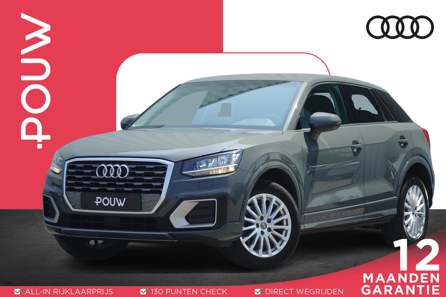 Audi Q2 - 1.4 TFSI 150pk CoD Sport Pro Line | Parkeersenoren | Navigatie | Stoelverwarming - AutoWereld.nl