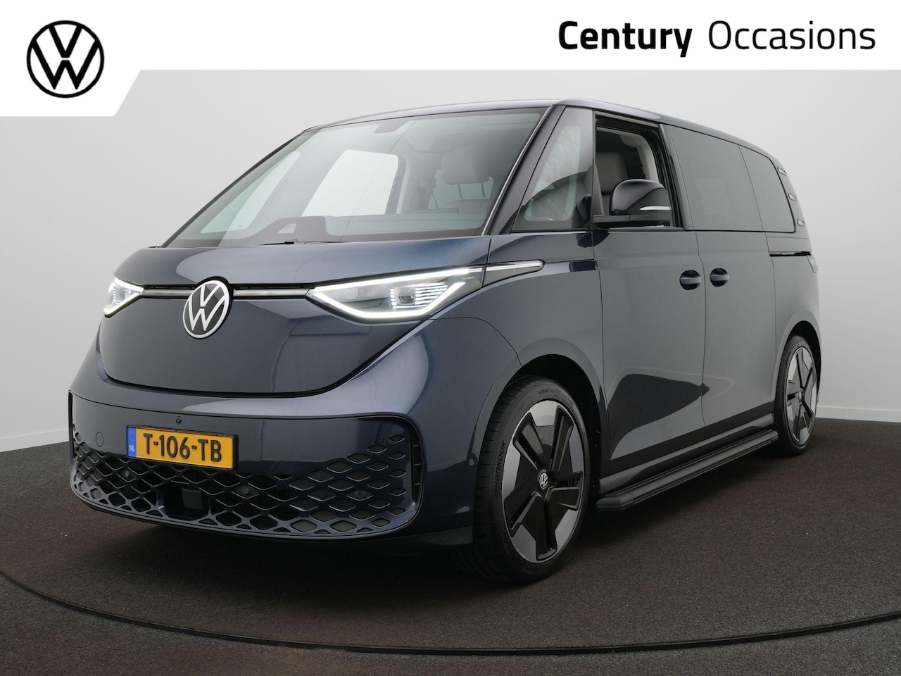Volkswagen ID. Buzz - 1st Max 77kWh ELEKTRISCHE STOELEN VOOR / NAVI / TREKHAAK - AutoWereld.nl