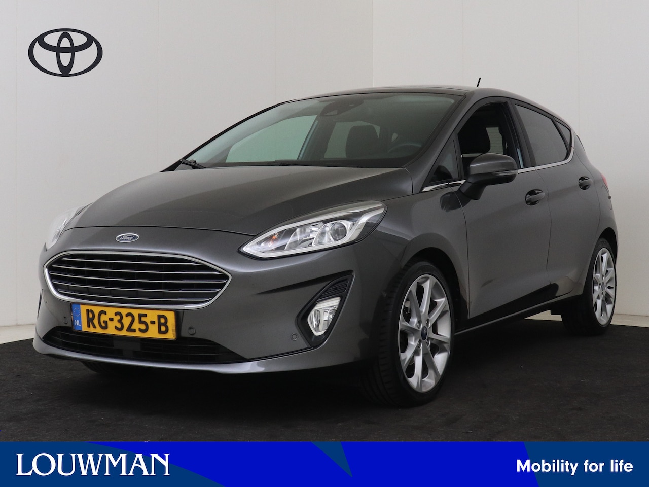 Ford Fiesta - 1.0 EcoBoost Titanium I Navigatie I Elektrisch Glazen Schuif/Kanteldak I Subwoofer I USB I - AutoWereld.nl