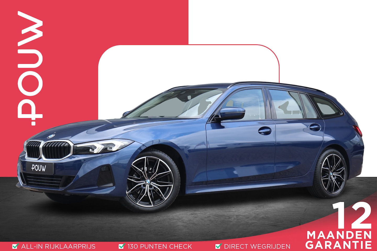 BMW 3-serie Touring - 318d 150pk | Navigatie | PDC | Elektrische Achterklep - AutoWereld.nl