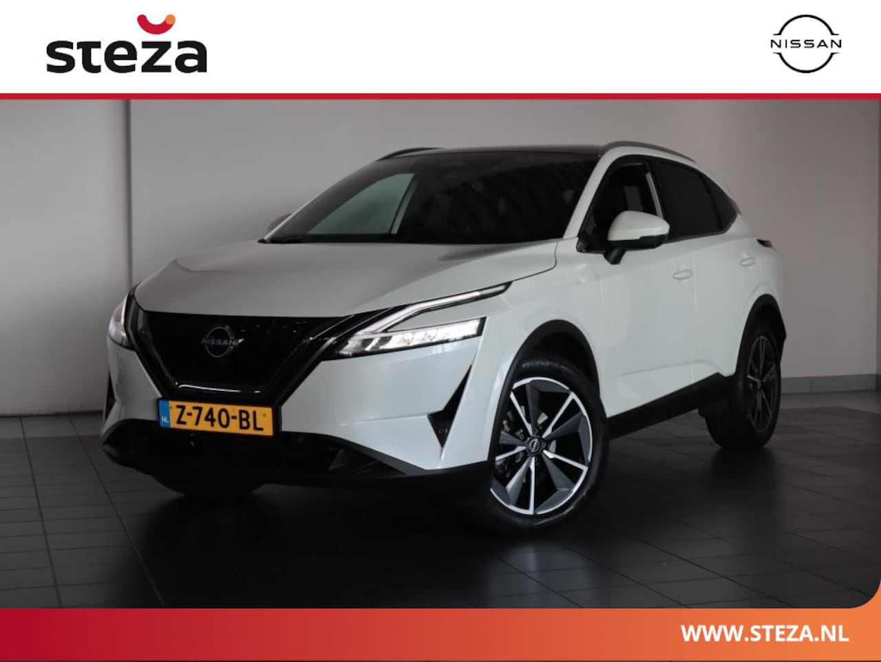 Nissan Qashqai - 1.3 MHEV X Tekna / Adaptive cruise control / 360 camera - AutoWereld.nl