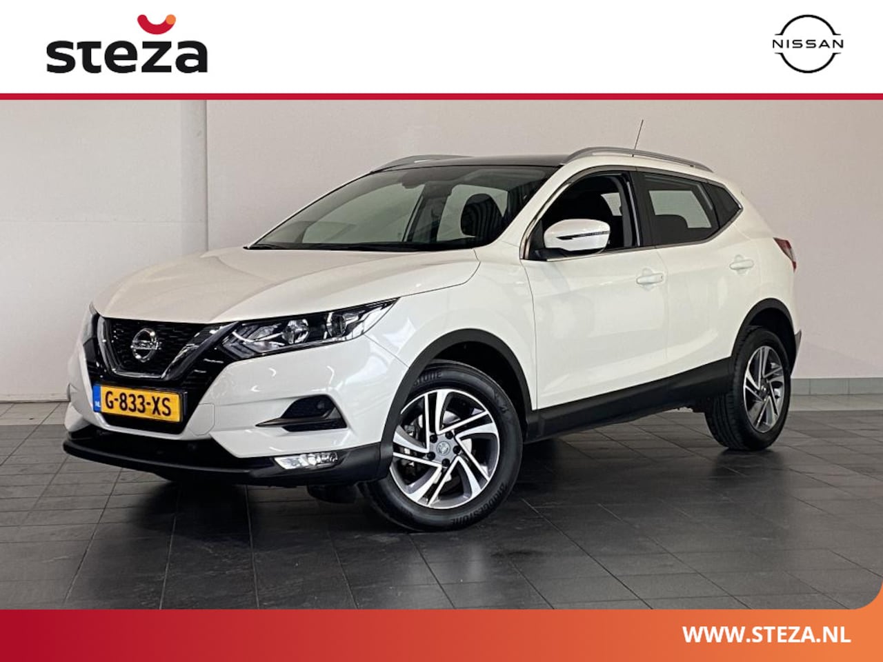 Nissan Qashqai - 1.3 DIG-T Acenta / panoramadak / Lichtmetalen - AutoWereld.nl