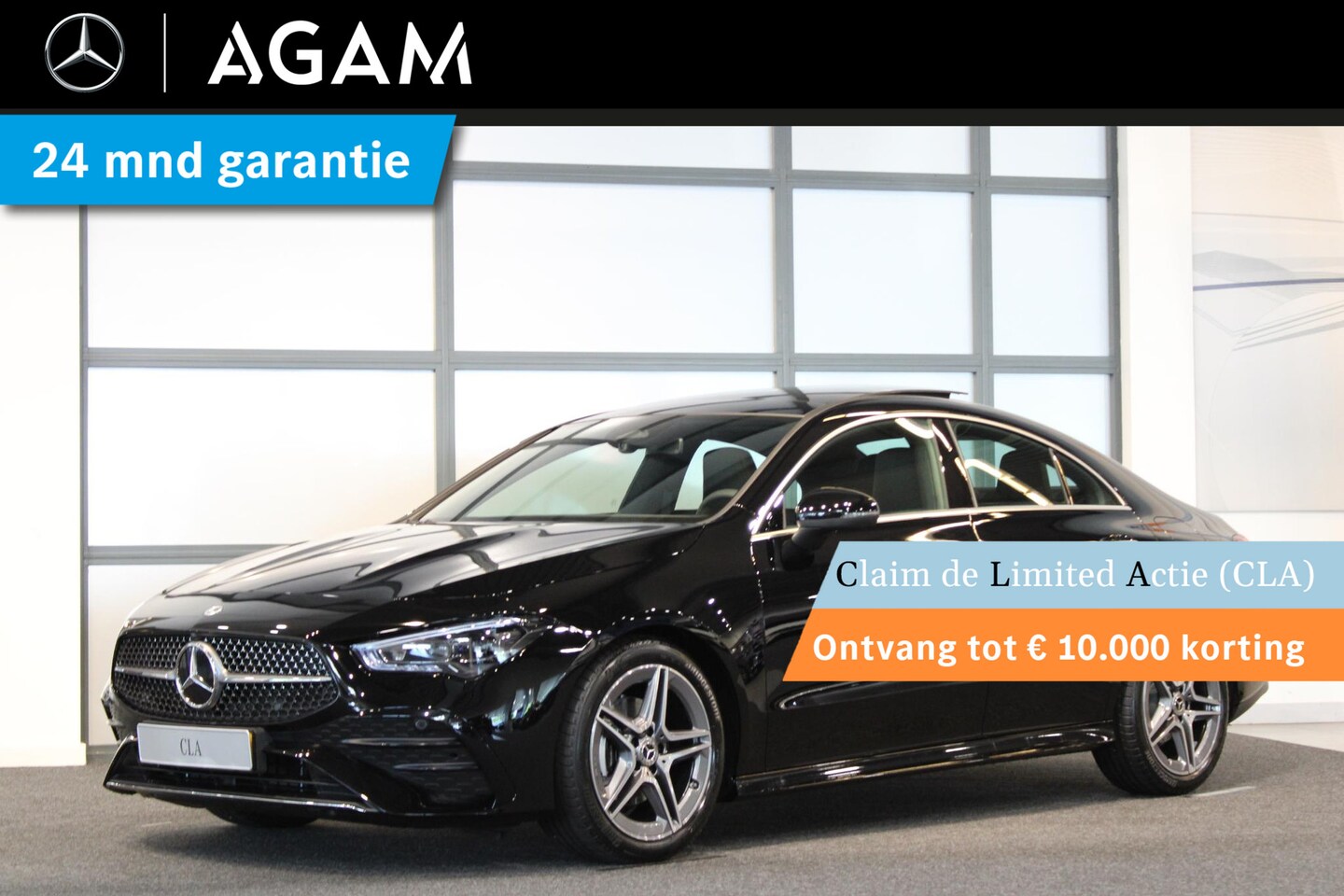 Mercedes-Benz CLA-Klasse - Coupé 180 Business Solution AMG Panorama dak - AutoWereld.nl