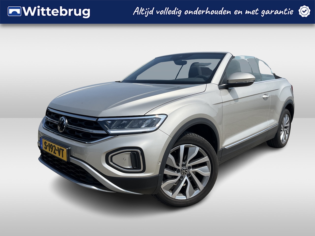 Volkswagen T-Roc Cabrio - 1.0 TSI Style LED / Navigatie / Climate Control / Parkeersensoren / Donker Glas / 18" LMV - AutoWereld.nl