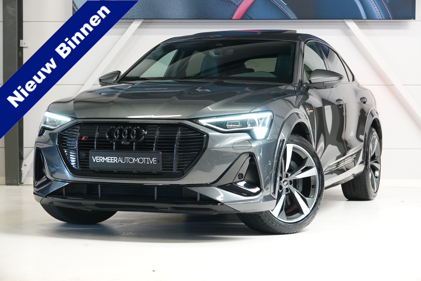 Audi e-tron Sportback - S quattro 95 kWh | Pano | B&O | RS Stoelen | ACC | BTW | - AutoWereld.nl