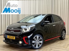 Kia Picanto - 1.2 CVVT *GT-Line* Automaat / Stoel-/Stuurverw. / Carplay / Camera / Leder / Keyless / Nav