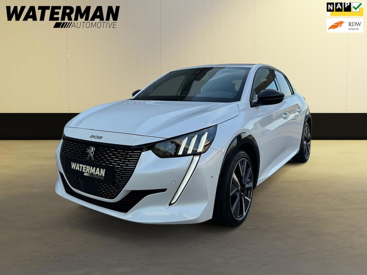 Peugeot 208 - 1.2 PureTech 130 GT-line AUTOMAAT/D-RIEM V.V/TREKHAAK/CAMERA/CARPLAY/PDC/SFEERVERLICHTING/ - AutoWereld.nl