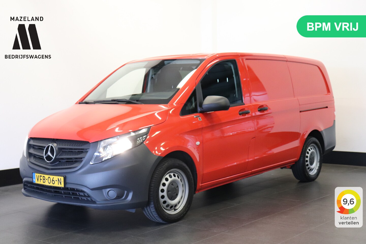 Mercedes-Benz Vito - 114 CDI Lang 2x Schuifdeur Automaat EURO 6 - AC/Climate - Cruise - €13.900,- Excl. - AutoWereld.nl