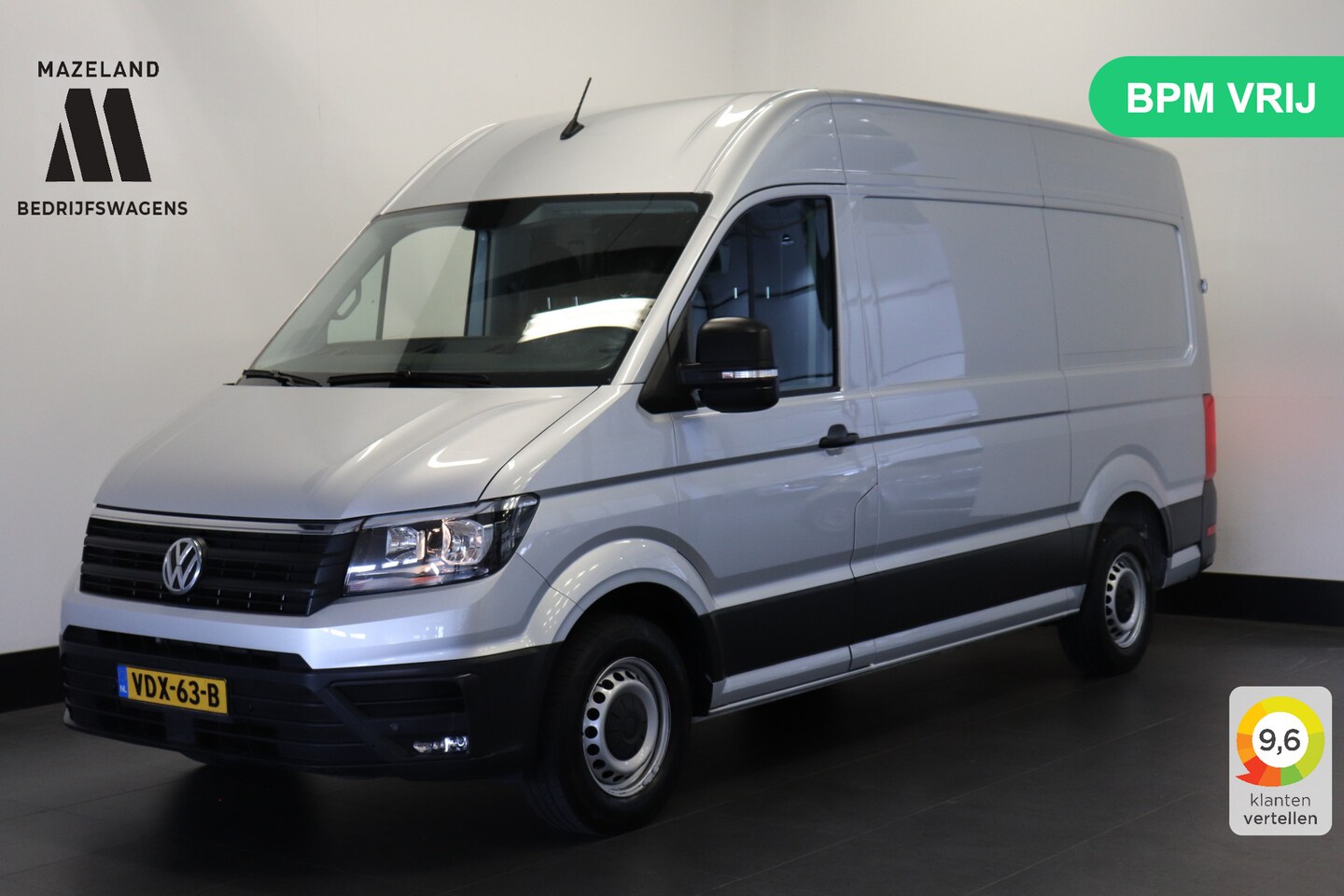 Volkswagen Crafter - 2.0 TDI 140PK L3H3 Automaat EURO 6 - Airco -  Navi - Cruise - € 18.950,- Excl. - AutoWereld.nl