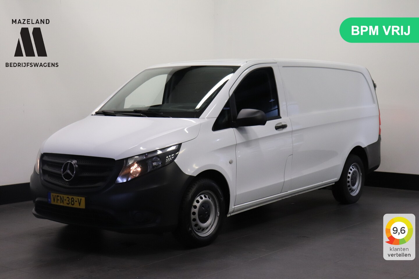 Mercedes-Benz Vito - 110 CDI Lang EURO 6 - Airco - Navi - Cruise - €13.900,- Excl. - AutoWereld.nl