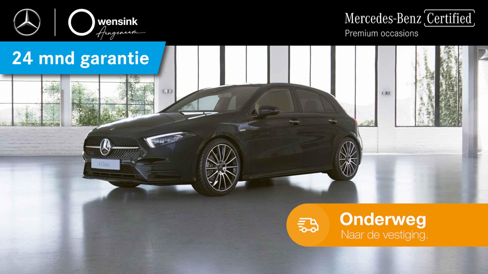 Mercedes-Benz A-klasse - 200 Business Solution AMG | Panoramadak | Night | Memory | Widescreen | Multibeam | Sfeerv - AutoWereld.nl