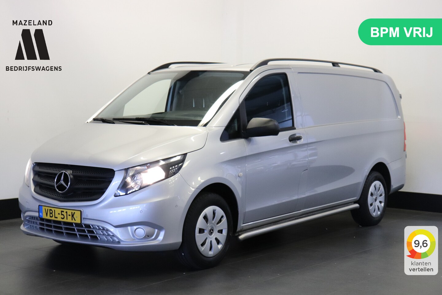 Mercedes-Benz Vito - 114 CDI Lang EURO 6 - Airco - Navi - Cruise - € 13.900,- Excl. - AutoWereld.nl