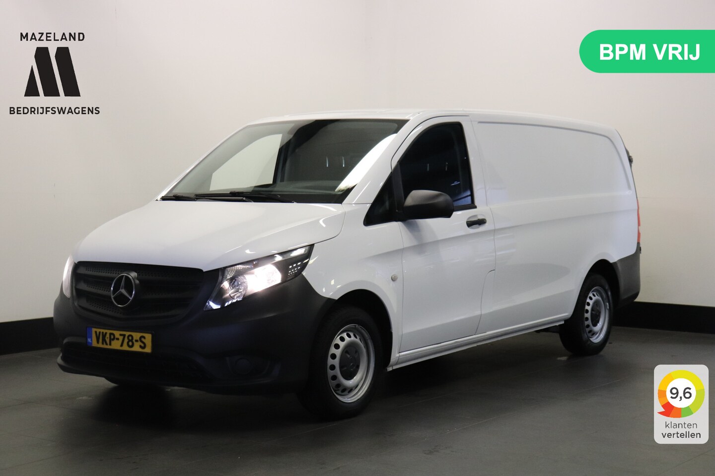 Mercedes-Benz Vito - 110 CDI Lang EURO 6 - Airco - Cruise - Trekhaak - €12.900,- Excl. - AutoWereld.nl