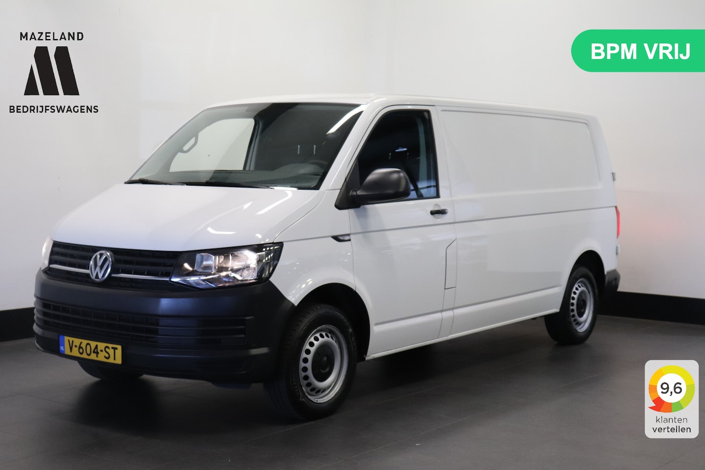 Volkswagen Transporter - 2.0 TDI L2H1 150PK EURO 6 - Airco - Cruise - Start/Stop - €13.950,- Excl. - AutoWereld.nl