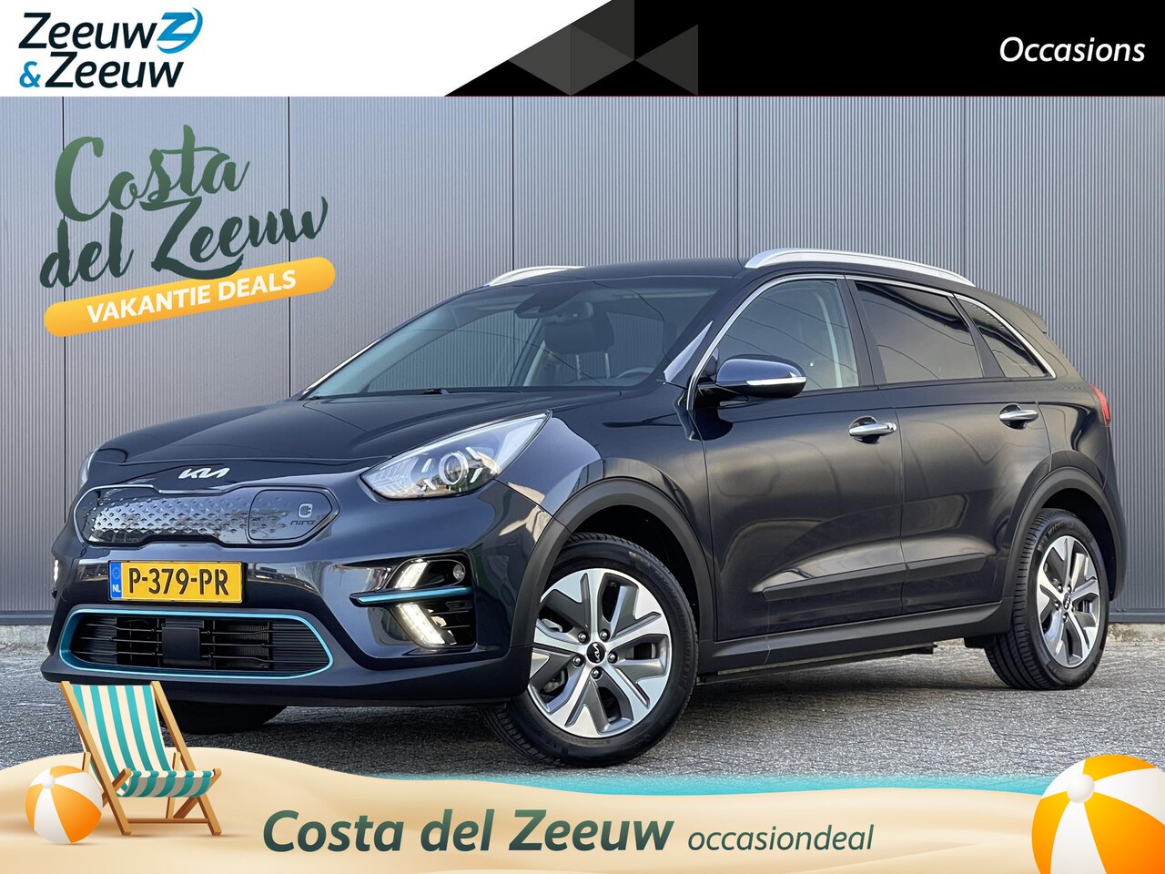 Kia e-Niro - DynamicLine 64 kWh | Navi | Climate Control | Adaptieve Cruise Control | Stoelverwarming | - AutoWereld.nl