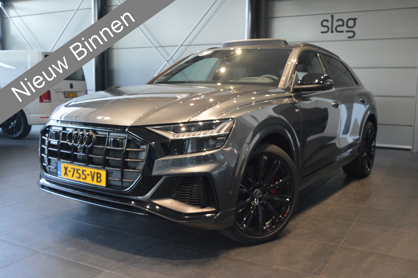 Audi Q8 - 60 TFSI e quattro Pro Line S Competition pano trekhaak 23 inch !! - AutoWereld.nl
