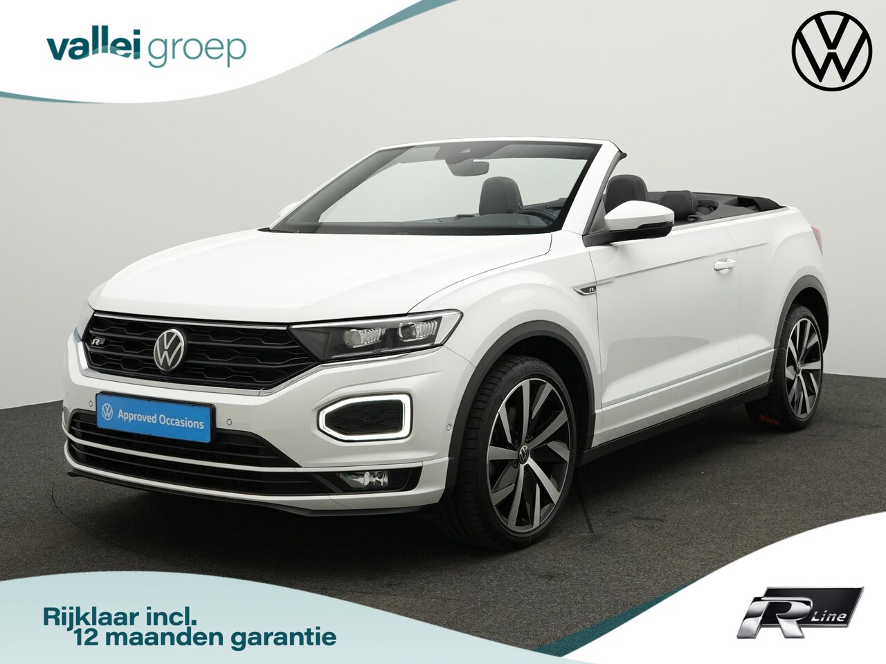 Volkswagen T-Roc Cabrio - 1.5 TSI 150 pk DSG R-Line | Achteruitrijcamera | Navigatie | Stoelverwarming | Side Assist - AutoWereld.nl