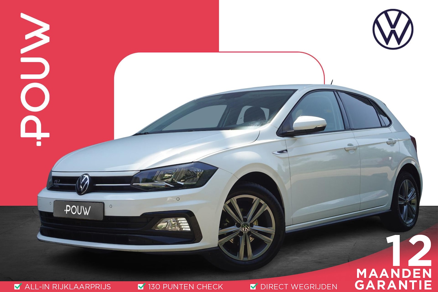 Volkswagen Polo - 1.0 TSI 95pk R-Line Edition | Apple Carplay & Android Auto | Parkeersensoren | Airco - AutoWereld.nl