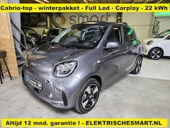 Smart Forfour - EQ COMFORT PLUS - Cabrio-top - Winterpakket - Carplay - camera etc etc