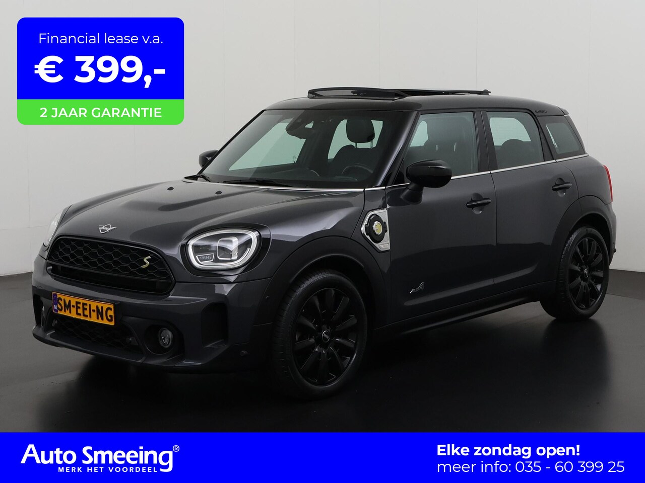MINI Countryman - Mini Cooper S E ALL4 | Panoramadak | Leder | Memory Stoel | Zondag Open! - AutoWereld.nl