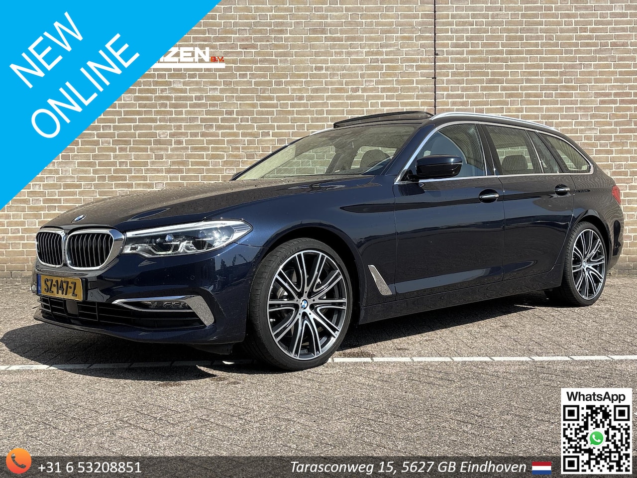 BMW 5-serie Touring - 530d xDrive High Executive Automaat | Digital Clusters | Pano | Stoelverwarming/Ventilatie - AutoWereld.nl