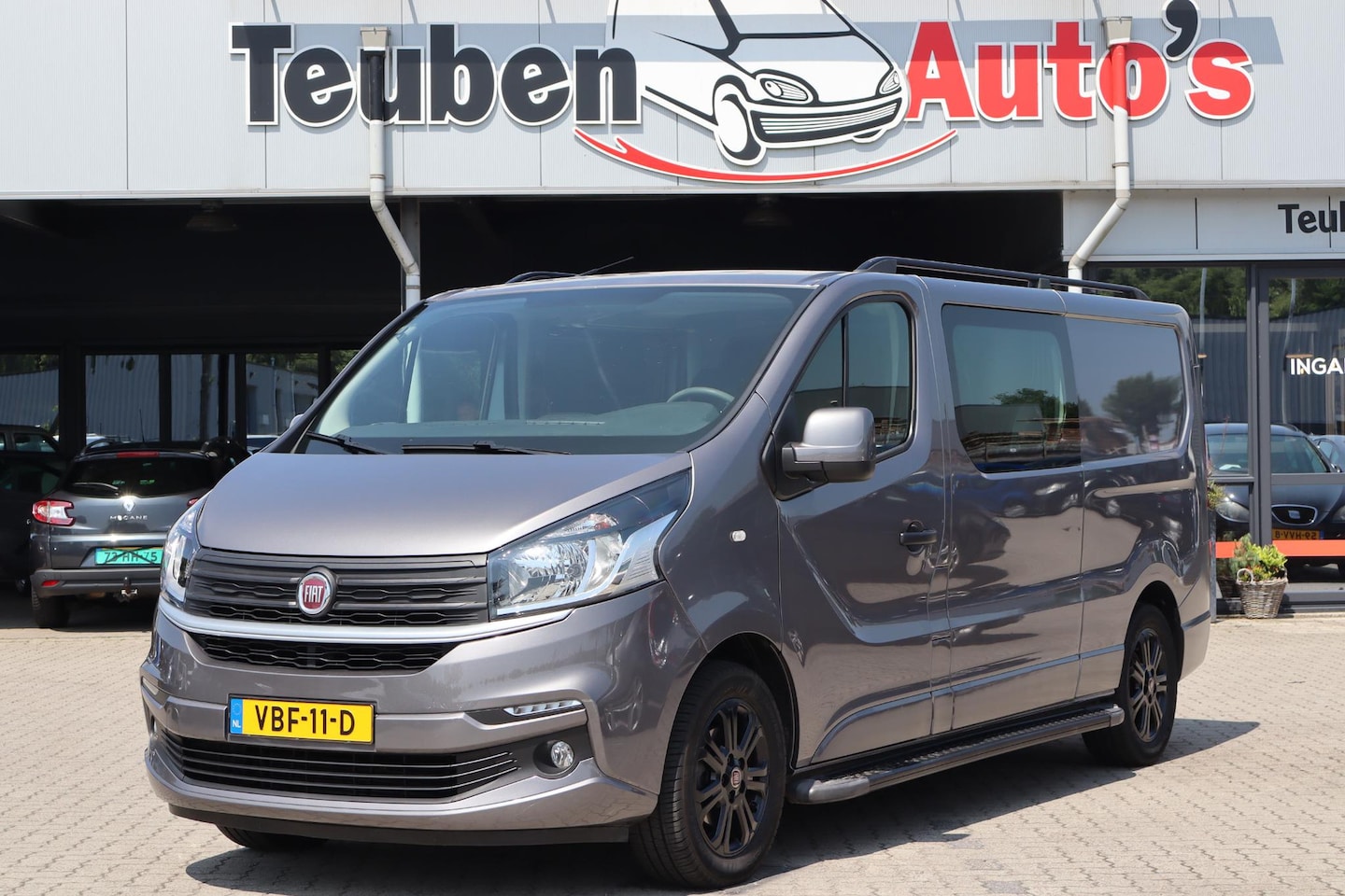 Fiat Talento - 1.6 MJ EcoJet L2H1 DC Basis Dubbel Cabine, Trekhaak, Airco, Cruise control, Treeplanken, N - AutoWereld.nl