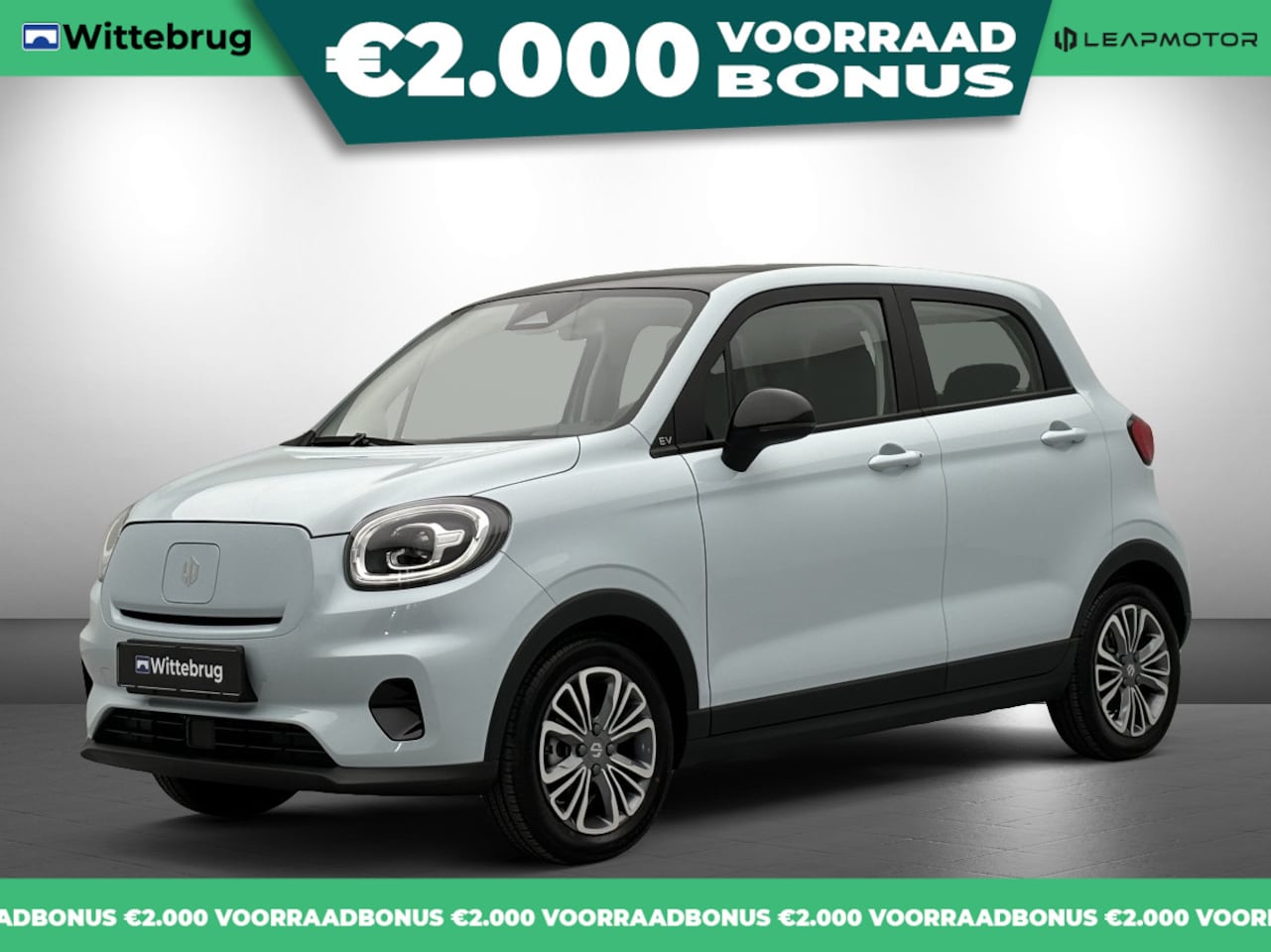 Leapmotor T03 - Design 37.3 kWh Volledig Elektrisch met 265 km WLTP Range, Airconditioning, Panoramadak, A - AutoWereld.nl