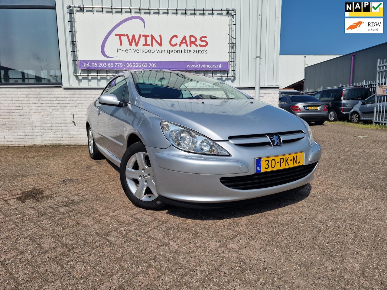 Peugeot 307 CC - 2.0-16V Leer Navi Aut - AutoWereld.nl