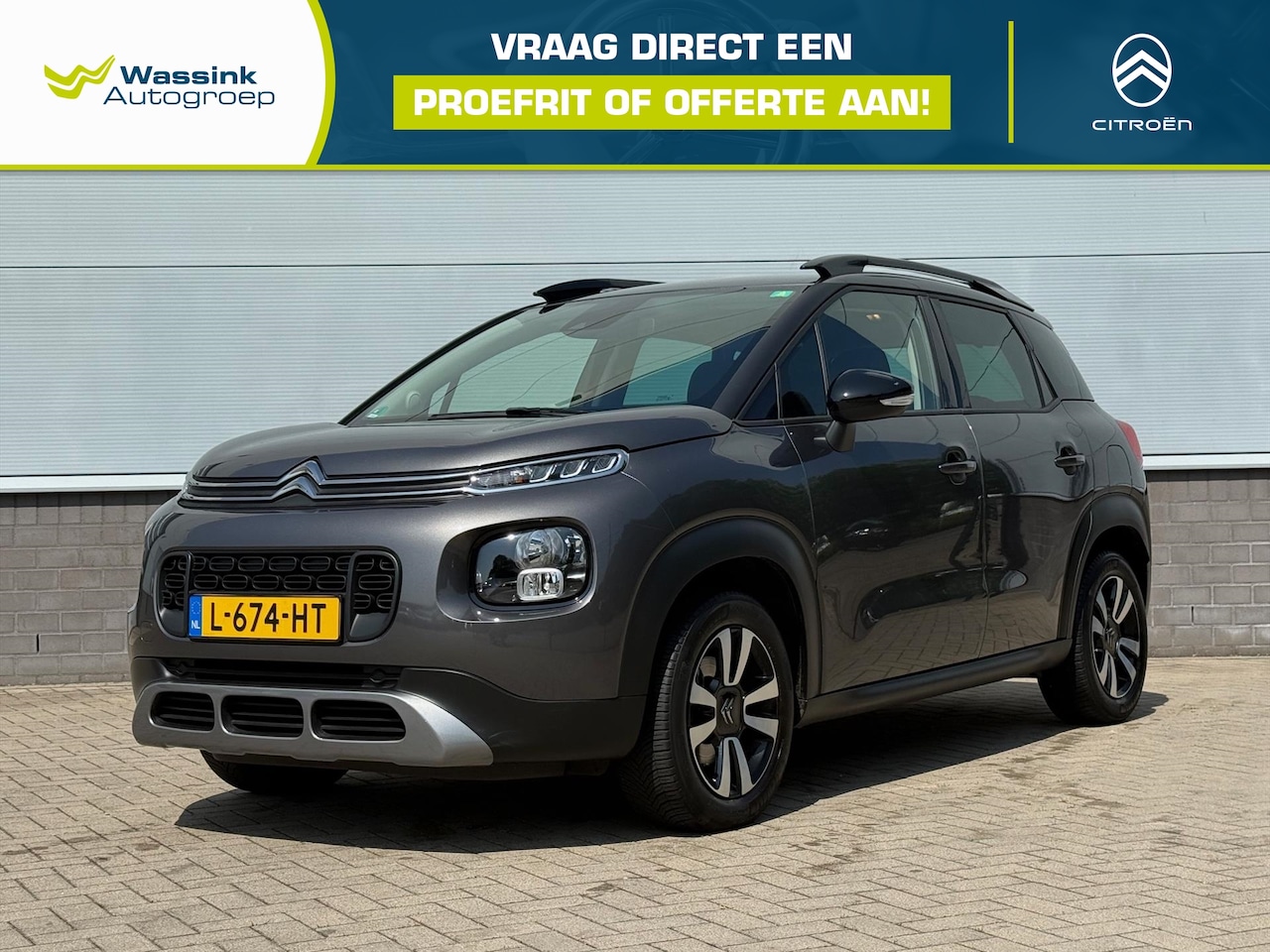 Citroën C3 Aircross - 1.2 PureTech 130pk Shine | Automaat | Parkeersensoren + Camera | Navigatie | Cruise contro - AutoWereld.nl